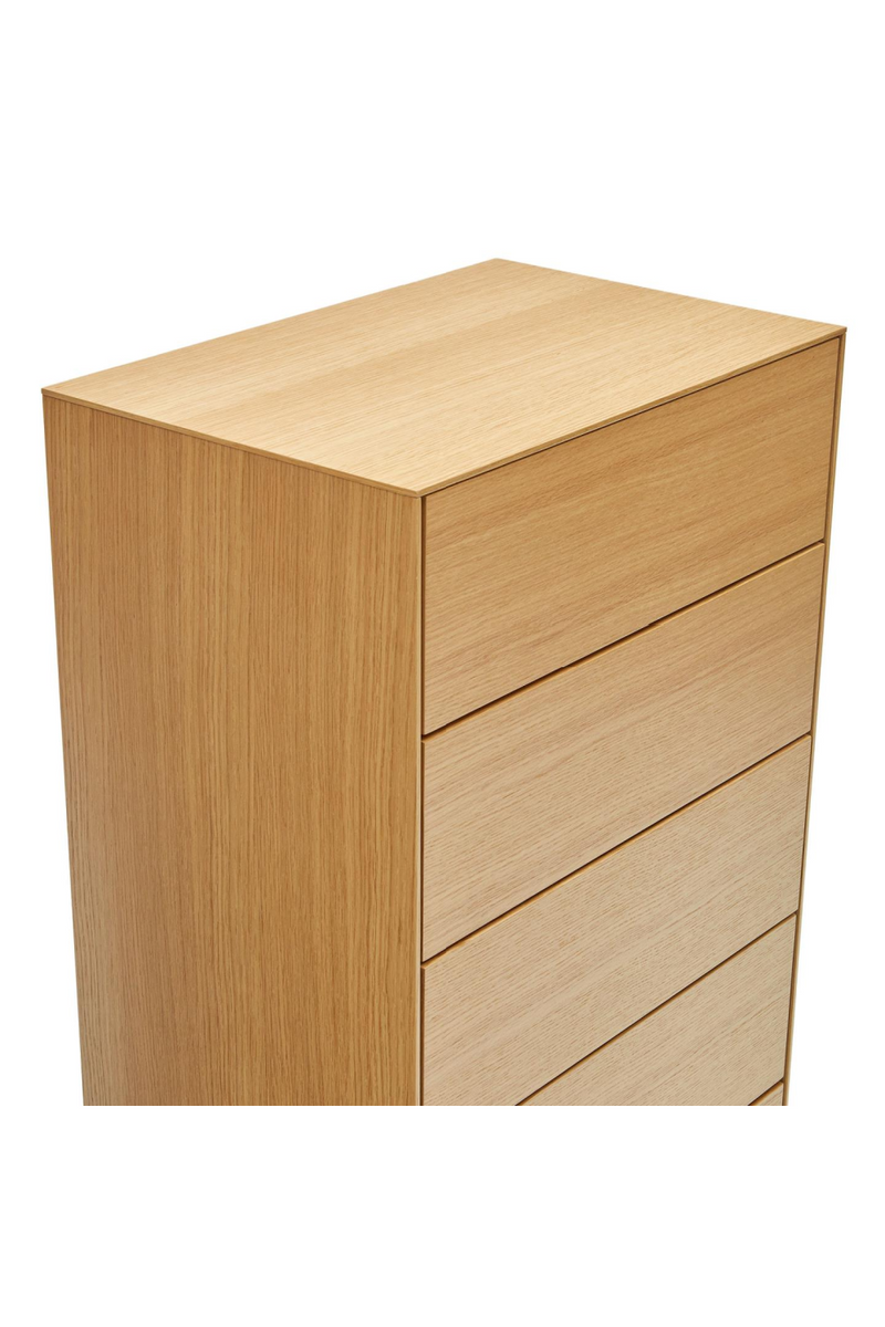 Japandi Style Chest of 5 Drawers | La Forma Vedrana | Woodfurniture.com