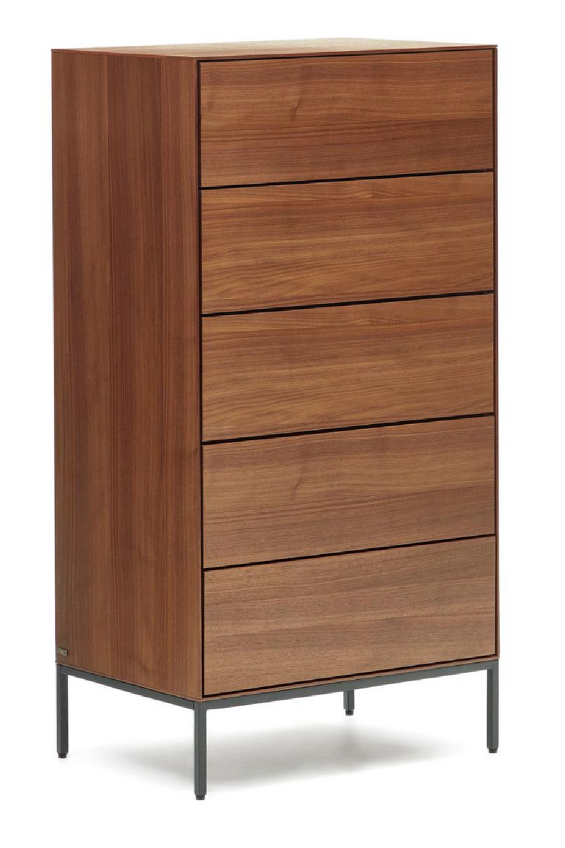 Japandi Style Chest of 5 Drawers | La Forma Vedrana | Woodfurniture.com