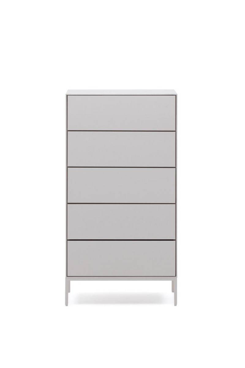 Japandi Style Chest of 5 Drawers | La Forma Vedrana | Woodfurniture.com