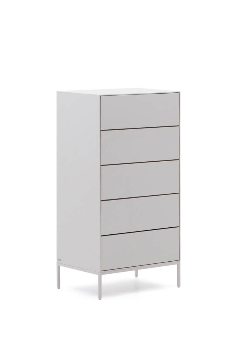 Japandi Style Chest of 5 Drawers | La Forma Vedrana | Woodfurniture.com