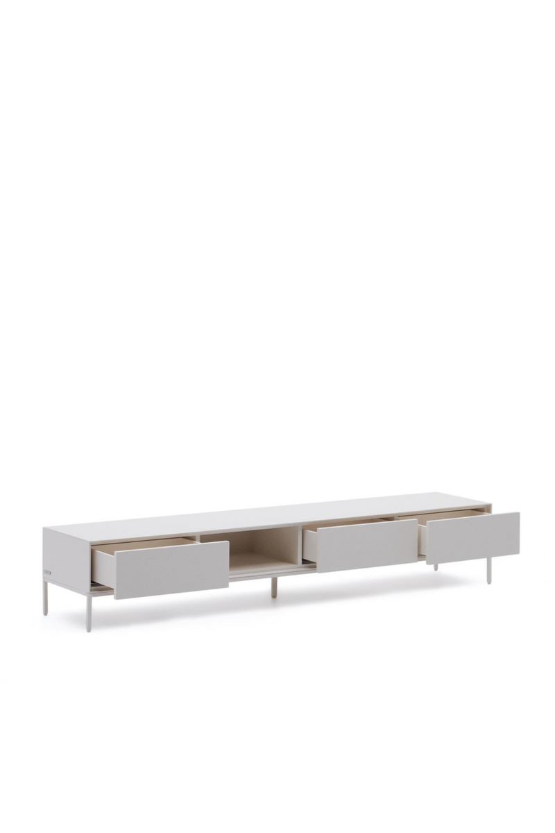 Japandi Style 3-Drawer TV Stand | La Forma Vedrana | Woodfurniture.com