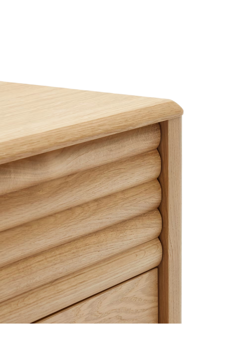 Japandi Style Bedside Table | La Forma Lenon | Woodfurniture.com