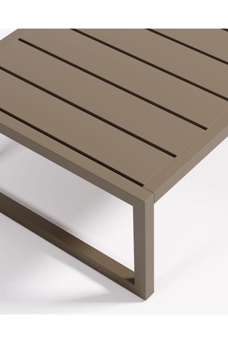 Aluminum Outdoor Coffee Table | La Forma Comova | Woodfurniture.com