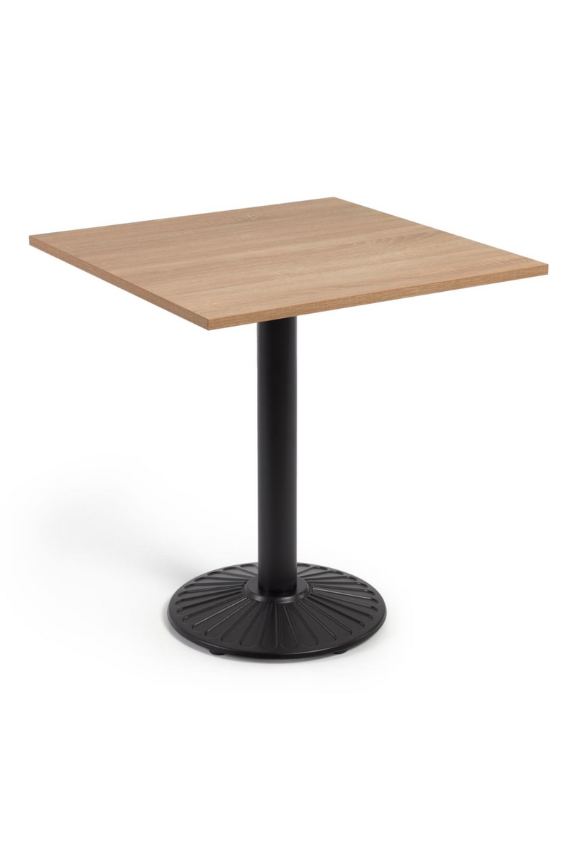 Pedestal Bistro Table | La Forma Tiaret | Woodfurniture.com
