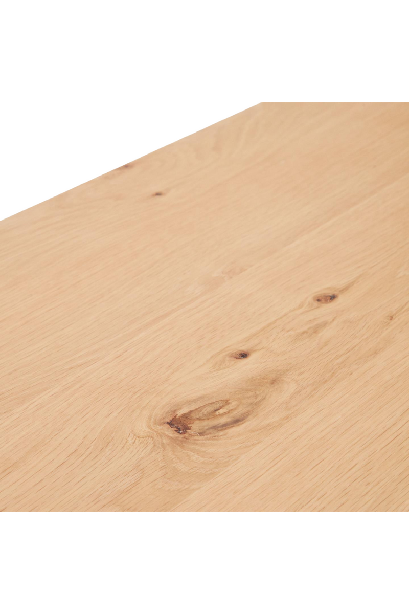 Solid Oak Extendable Dining Table | La Forma Yain | Woodfurniture.com