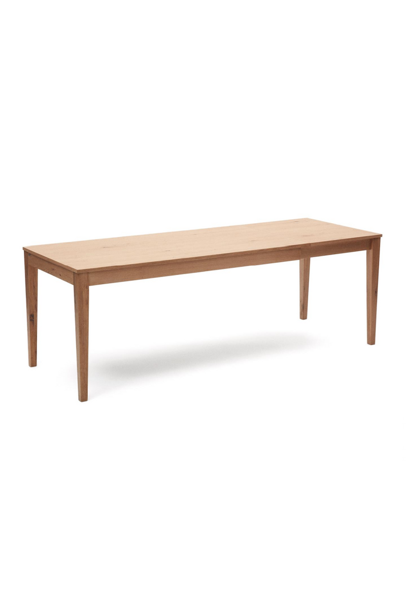 Solid Oak Extendable Dining Table | La Forma Yain | Woodfurniture.com