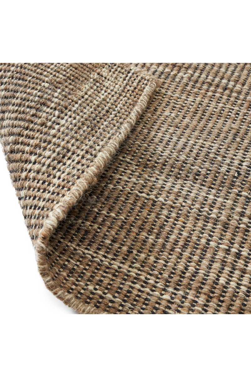 Brown Wool Carpet 6'5" x 10' | La Forma Malenka | Woodfurniture.com