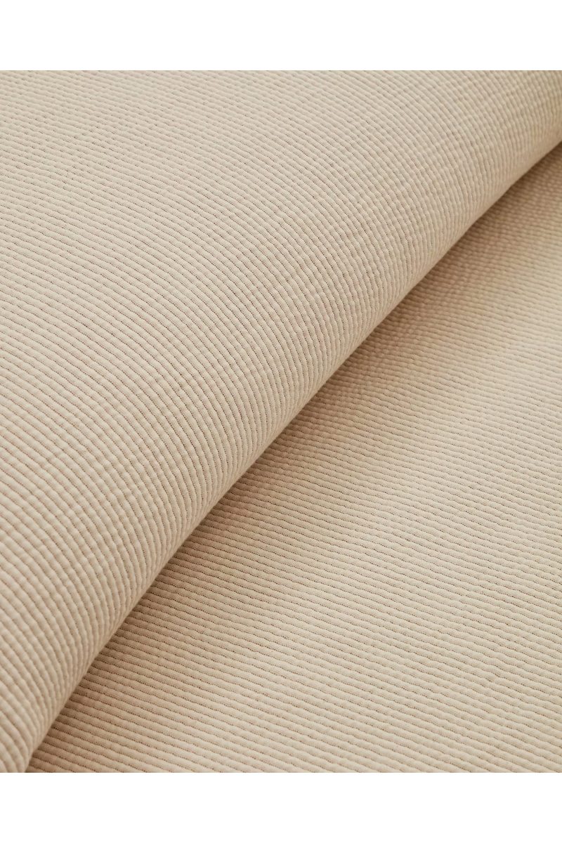 Beige Cotton Quilt | La Forma Bedar | Woodfurniture.com
