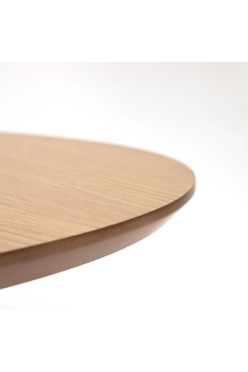 Oval Wooden Extendable Dining Table | La Forma Oqui | Woodfurniture.com