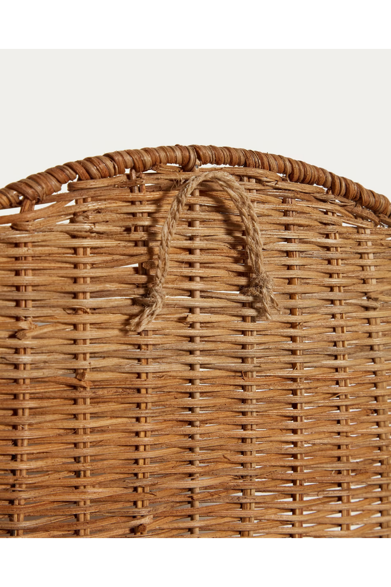 Rattan Wall Hanging Baskets (2) | La Forma Waira | Woodfurniture.com
