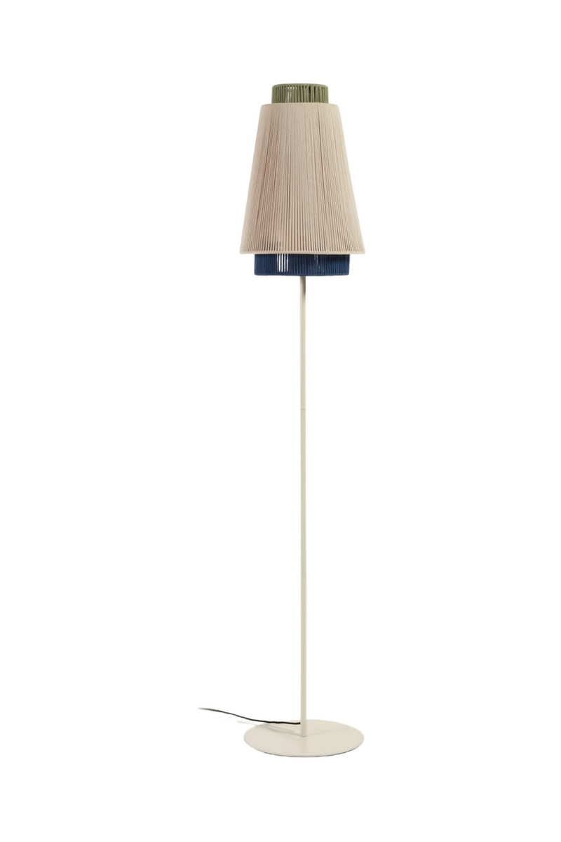 Conical Jute Floor Lamp | La Forma Yuvia | Woodfurniture.com
