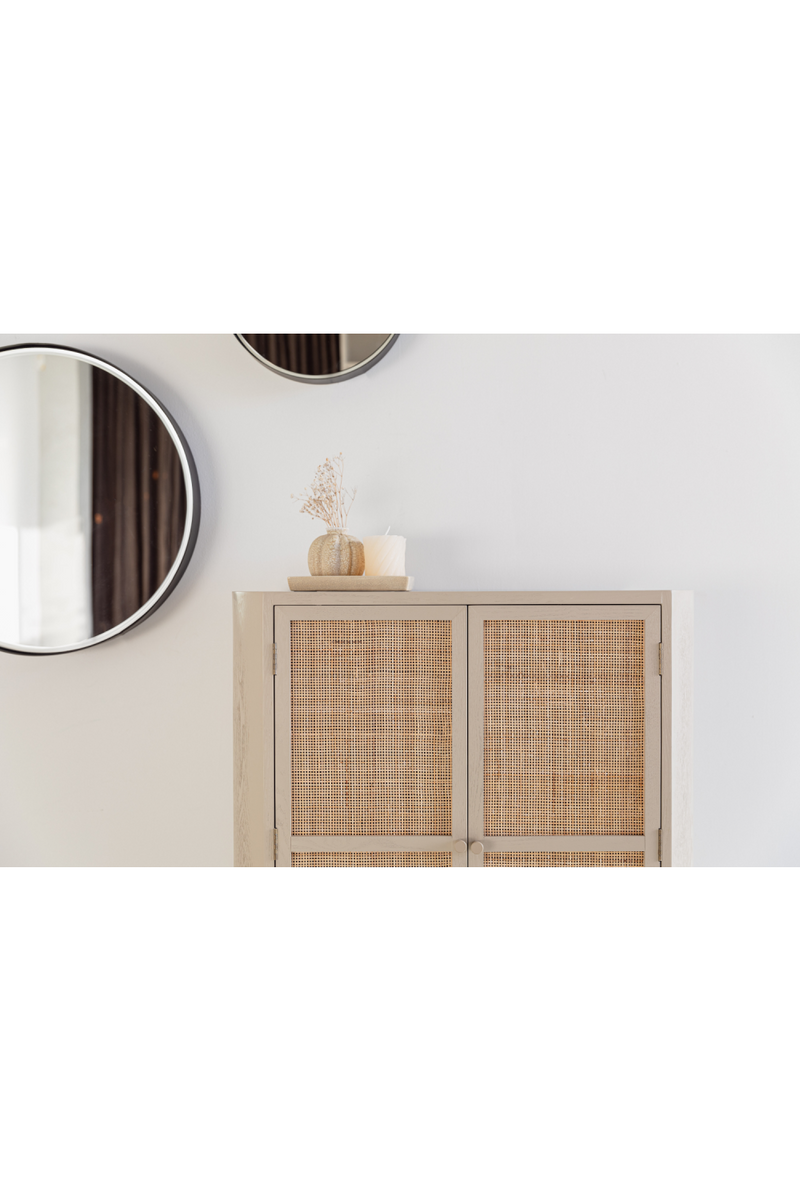 Beige Wooden Cabinet | DF Amaya | Woodfurniture.com