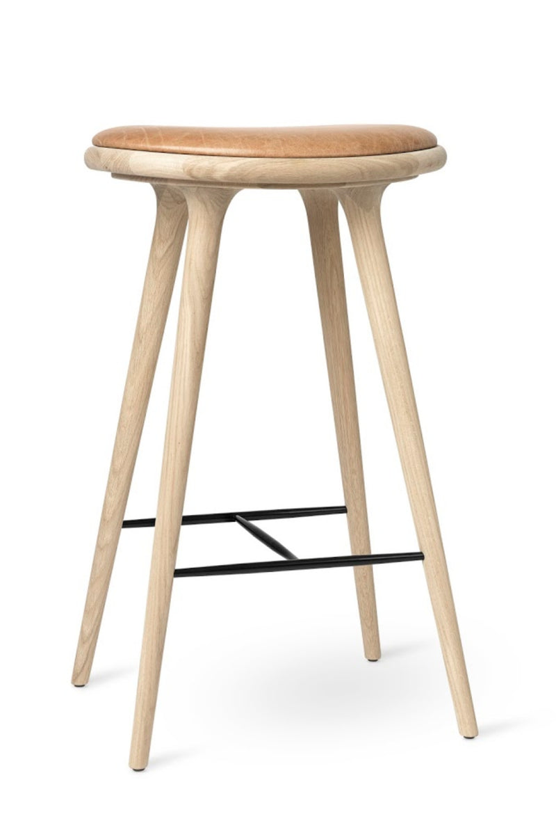 Oak Wood Bar Stool | Mater | Quality European Wood furniture