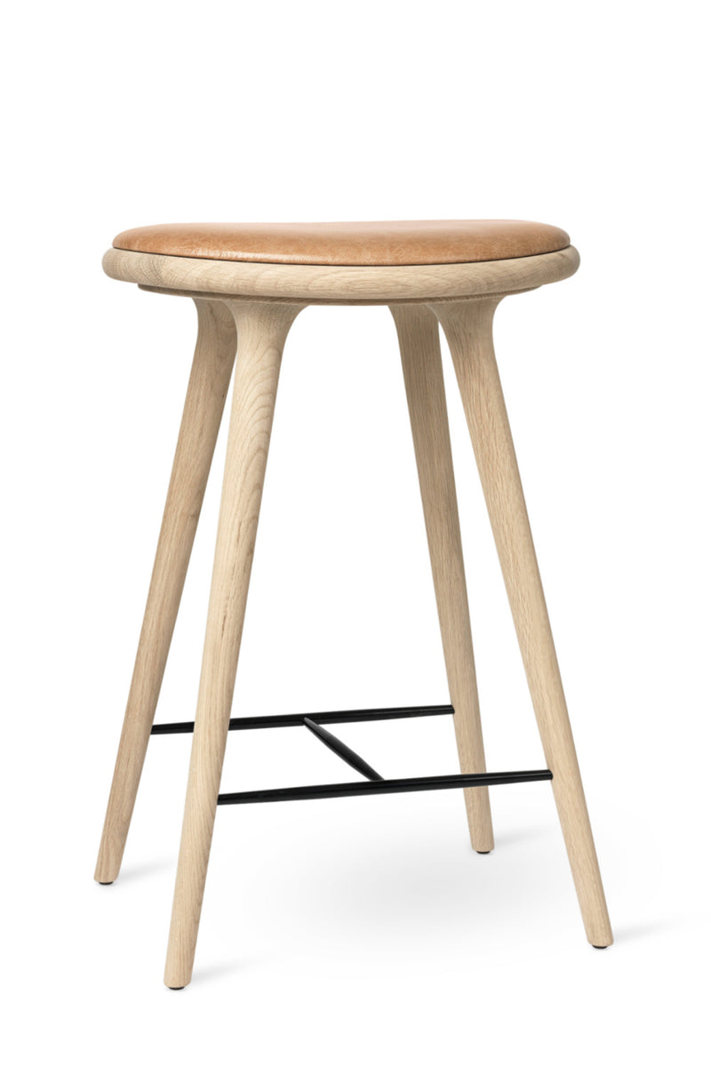 Oak Wood Counter Stool | Mater | Quality European Wood furniture