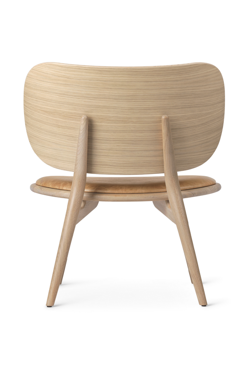 Matt Lacquered Oak Lounge Chair | Mater Space Copenhagen