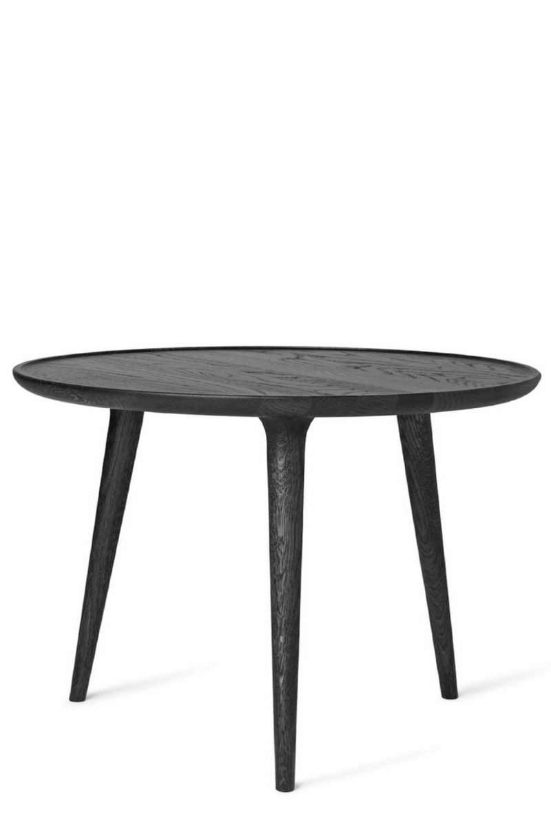 Round Oak Side Table | Mater | Quality European Wood furniture