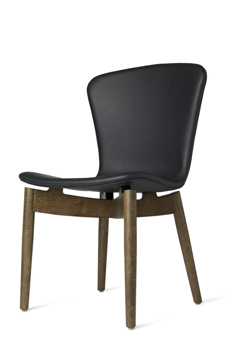 Black Leather Dining Chair | Mater | Quality European Wood furniture