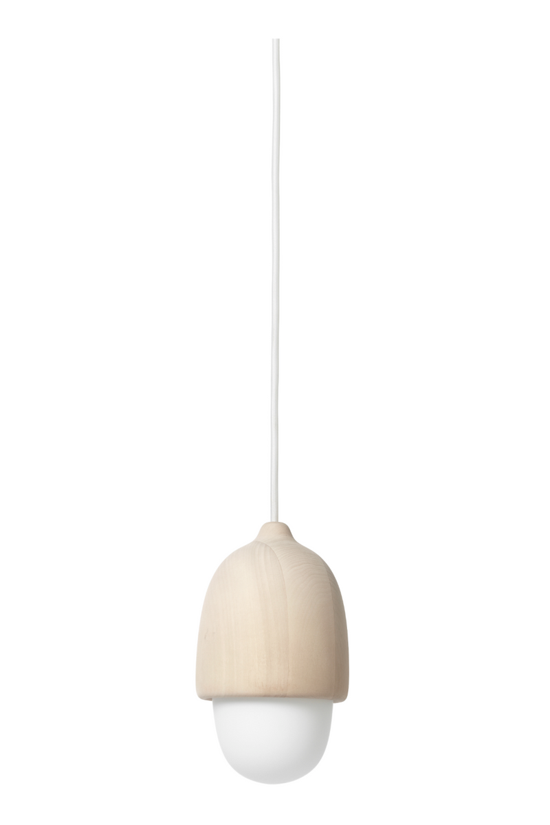 Natural Wood Pendant Lamp | Mater Terho | OROA TRADE