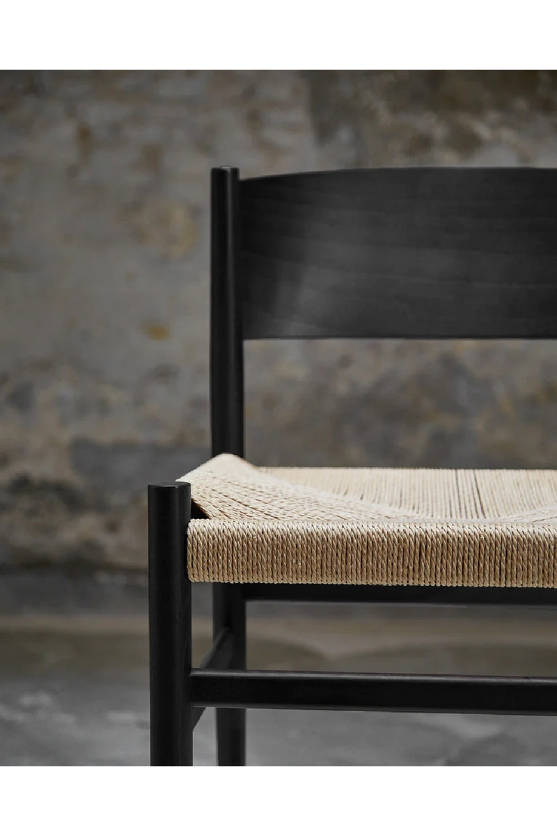 Black Beech Side Chair | Mater Nestor | Woodfurniture.com
