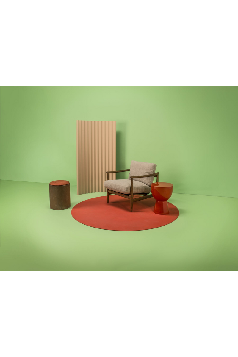 Beige Soft Cushioned Arm Chair | Pols Potten Todd | Woodfurniture.com