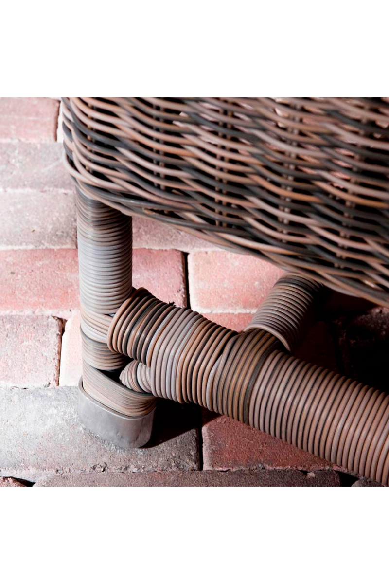 Modern Outdoor Rattan Chair | Rivièra Maison Nicolas | Wood Furniture