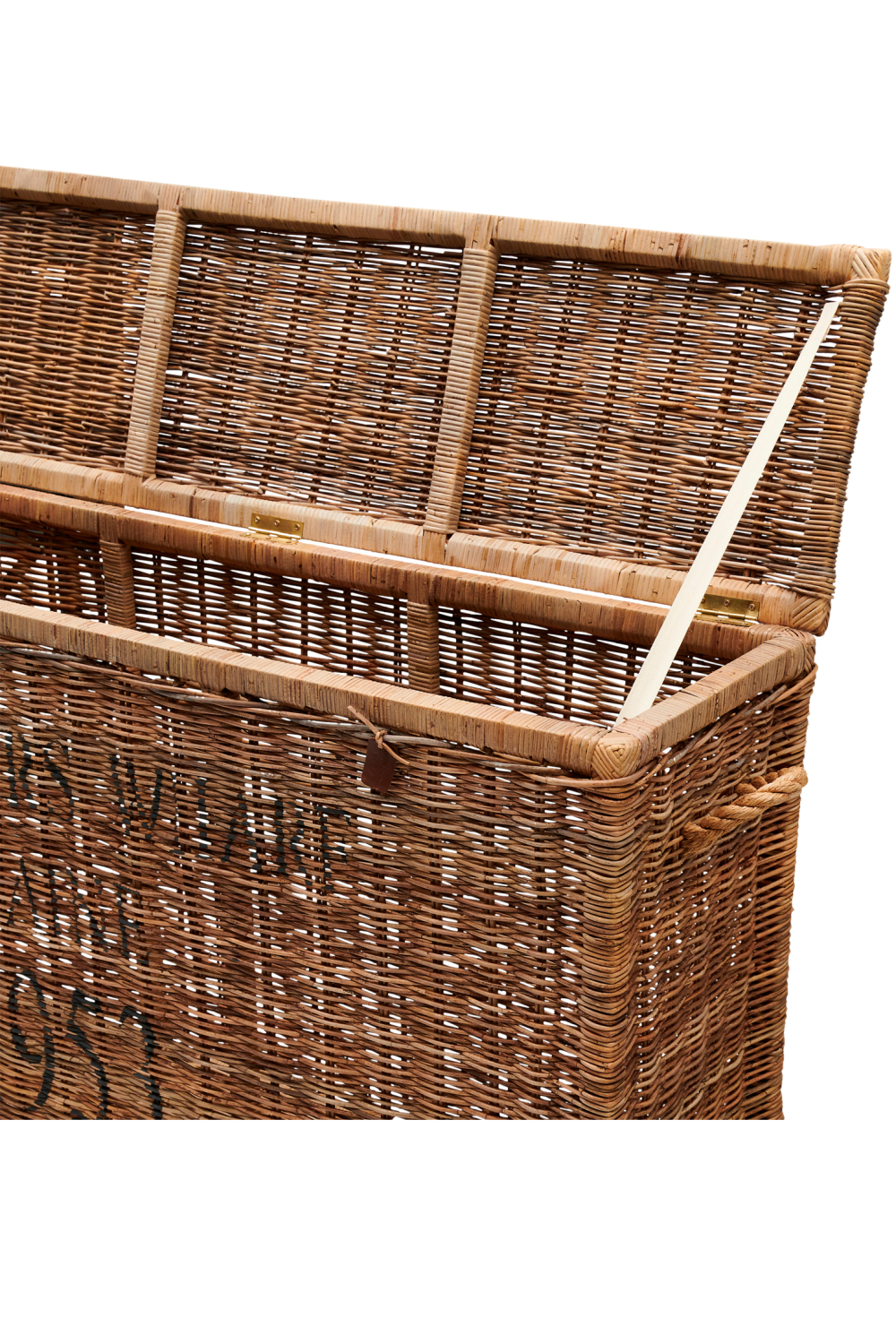 Natural Rattan Trunk | Rivièra Maison Cobblers Wharf | Wood Furniture