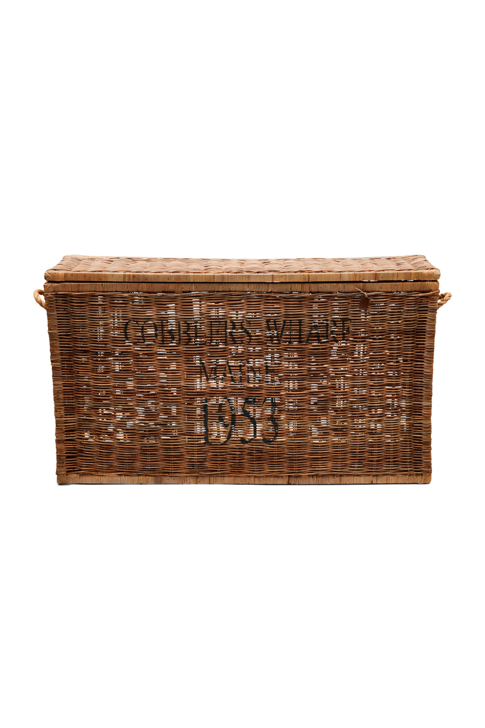 Natural Rattan Trunk | Rivièra Maison Cobblers Wharf | Wood Furniture