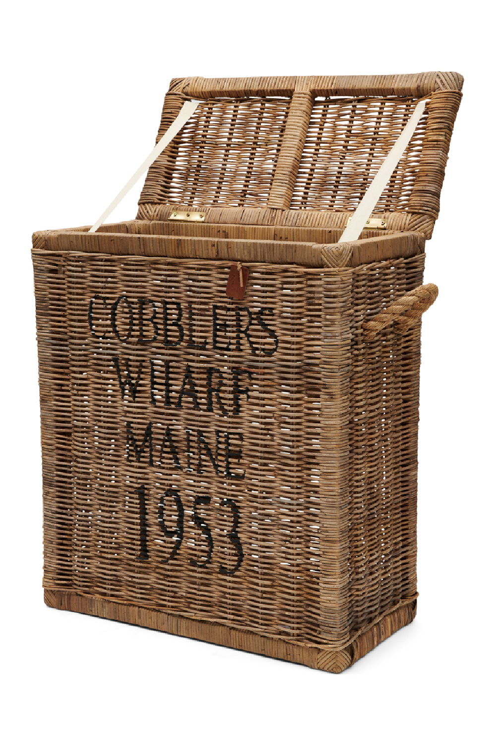 Natural Rattan Trunk | Rivièra Maison Cobblers Wharf | Wood Furniture