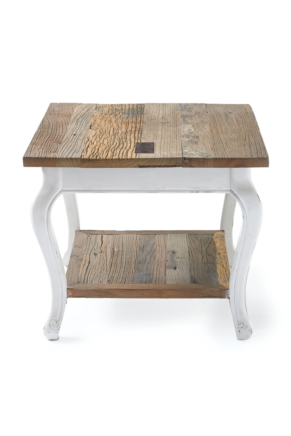 Rustic End Table | Rivièra Maison Driftwood | Woodfurniture.com