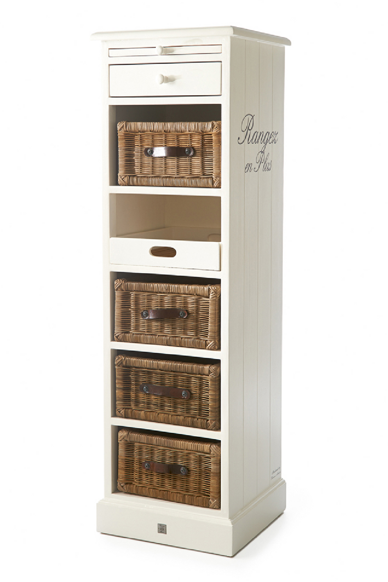 Rattan Drawers Wooden Cabinet | Rivièra Maison Rangez en Plus | Woodfurniture.com
