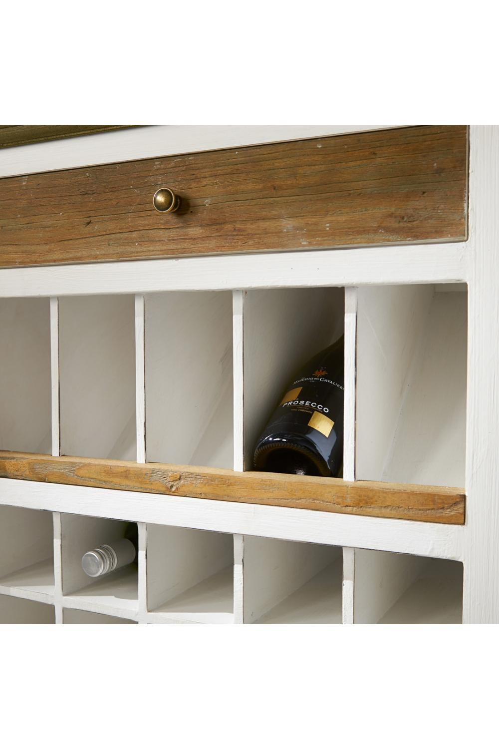 Contemporary Wooden Wine Cabinet | Rivièra Maison Driftwood | Woodfurniture.com