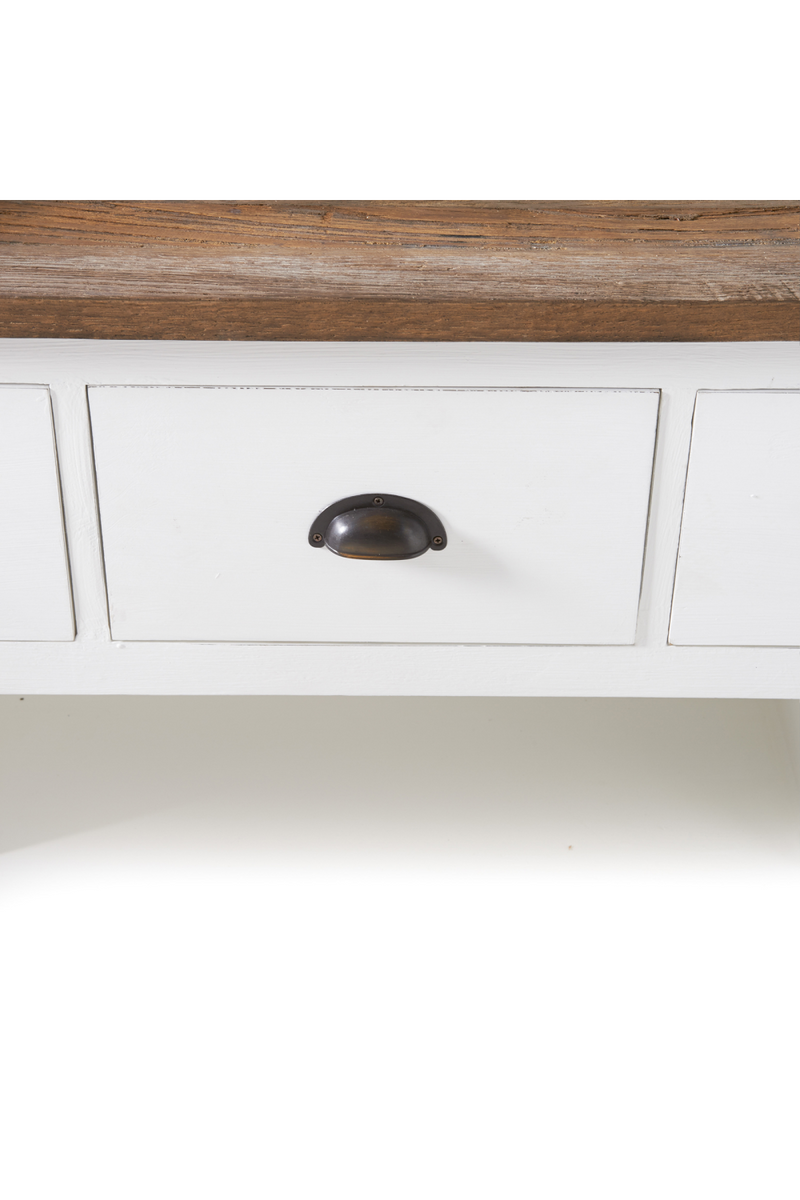 White Wooden Flatscreen Dresser | Rivièra Maison Newport | Wood Furniture