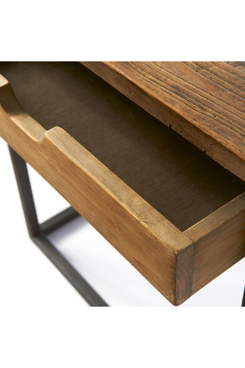 Industrial Elm Side Table | Rivièra Maison Shelter Island | Woodfurniture.com