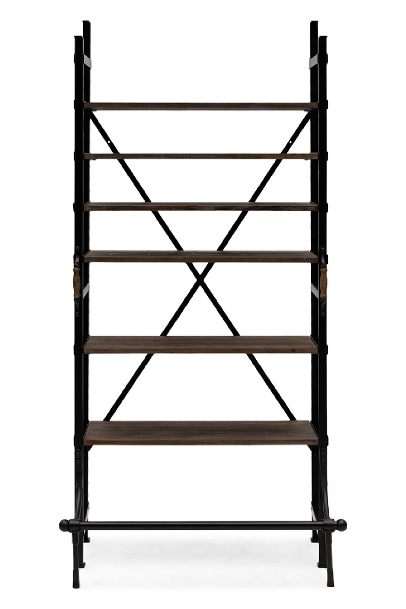 Industrial Style Shelf Unit | Rivièra Maison Bowery | Woodfurniture.com
