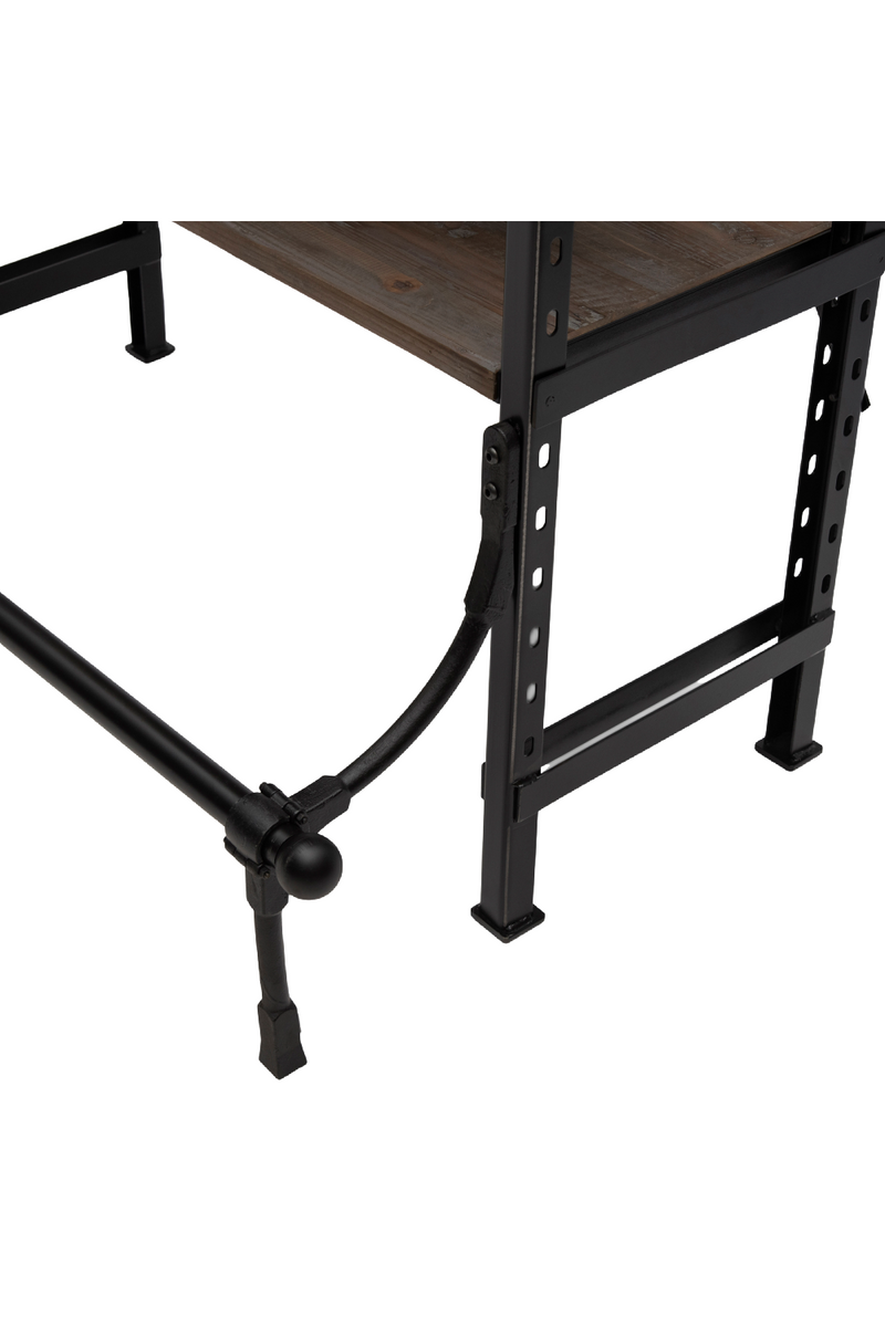 Industrial Style Shelf Unit | Rivièra Maison Bowery | Woodfurniture.com