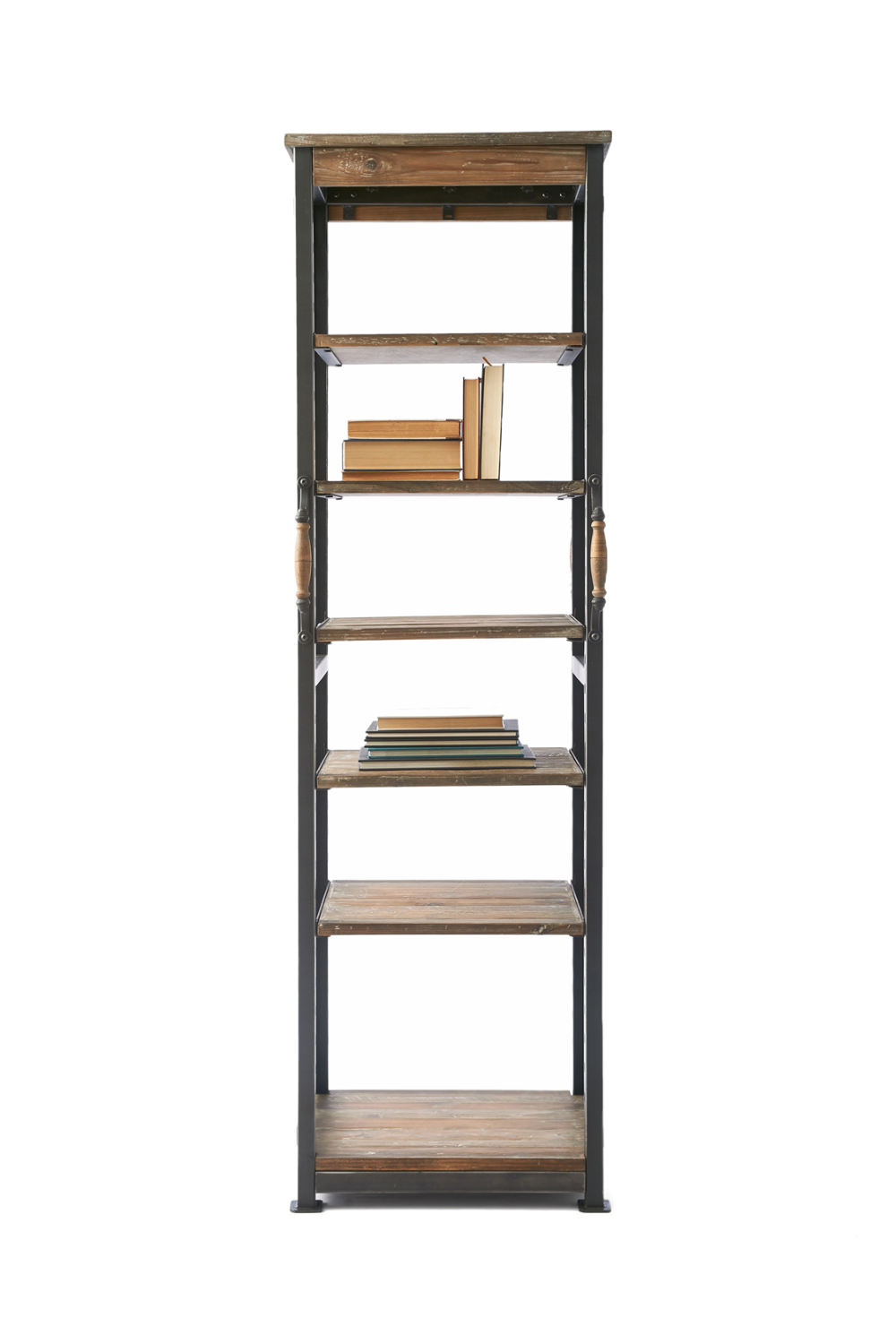 Wooden Rustic Bookcase | Rivièra Maison Bowery Island | Woodfurniture.com