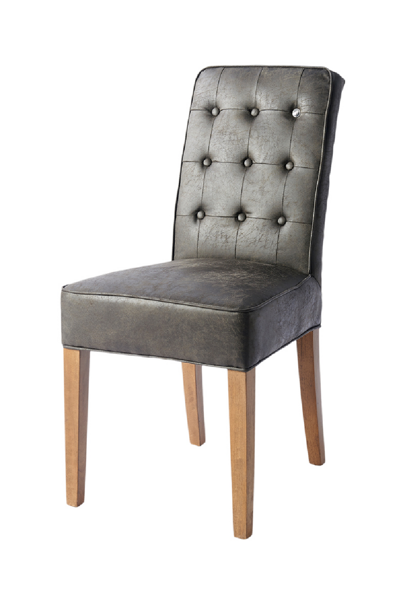 Vintage Leather Dining Chair | Rivièra Maison Cape Breton | Woodfurniture.com