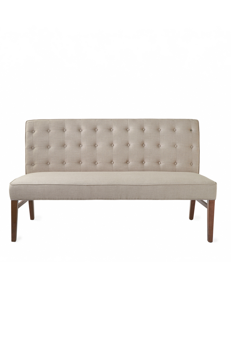 Linen Upholstered Bench | Rivièra Maison Cape Breton | Woodfurniture.com