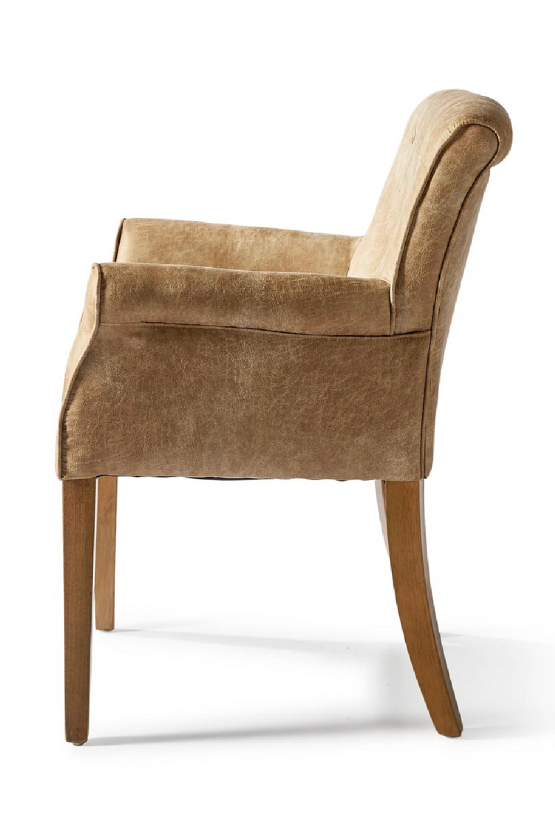 Classic Leather Dining Armchair | Rivièra Maison La Scala | Woodfurniture.com