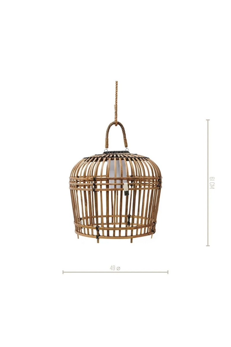 Bamboo Cage Pendant Lamp | Rivièra Maison San Carlos | Woodfurniture.com