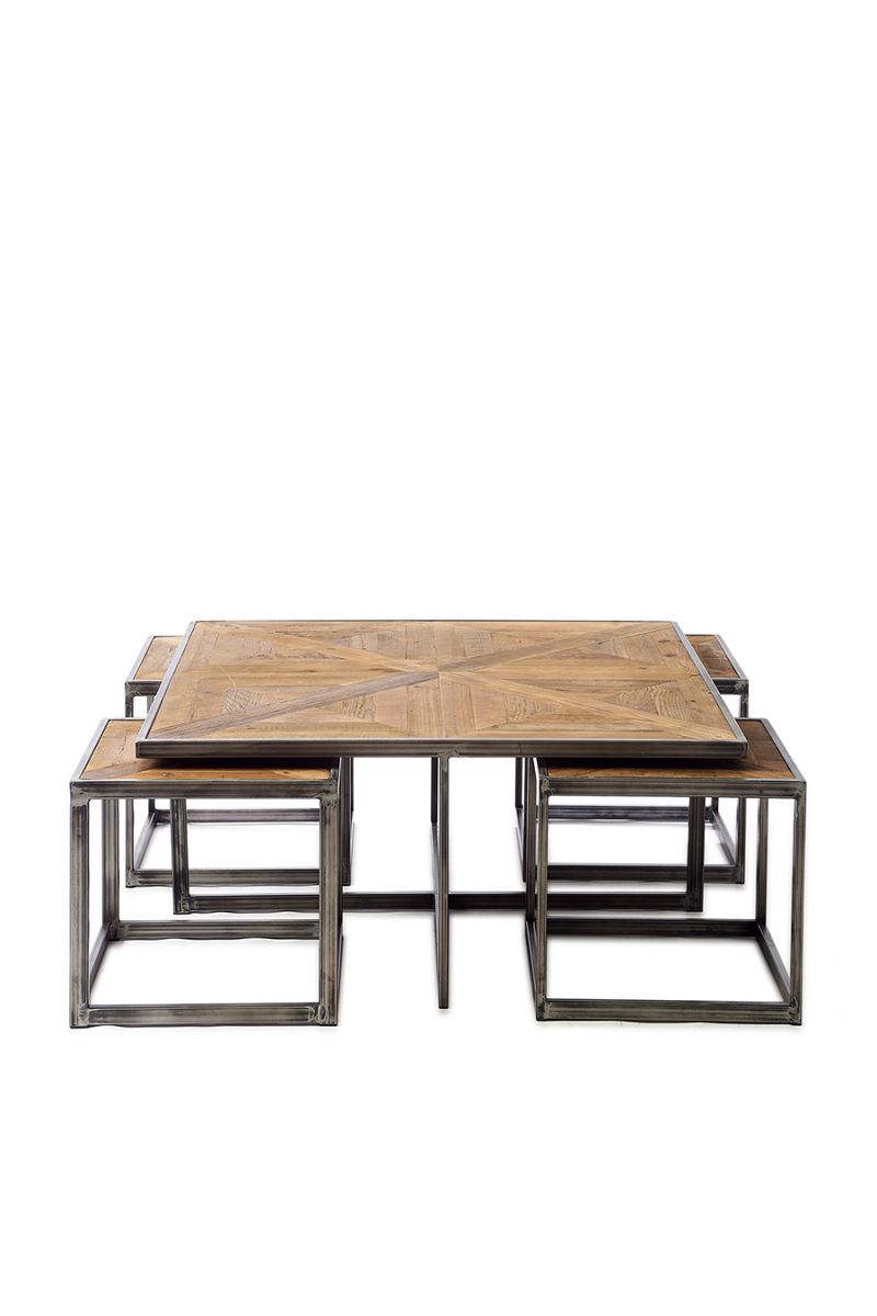 Inlaid Wooden Coffee Tables (5) | Rivièra Maison Le Bar American | Woodfurniture.com
