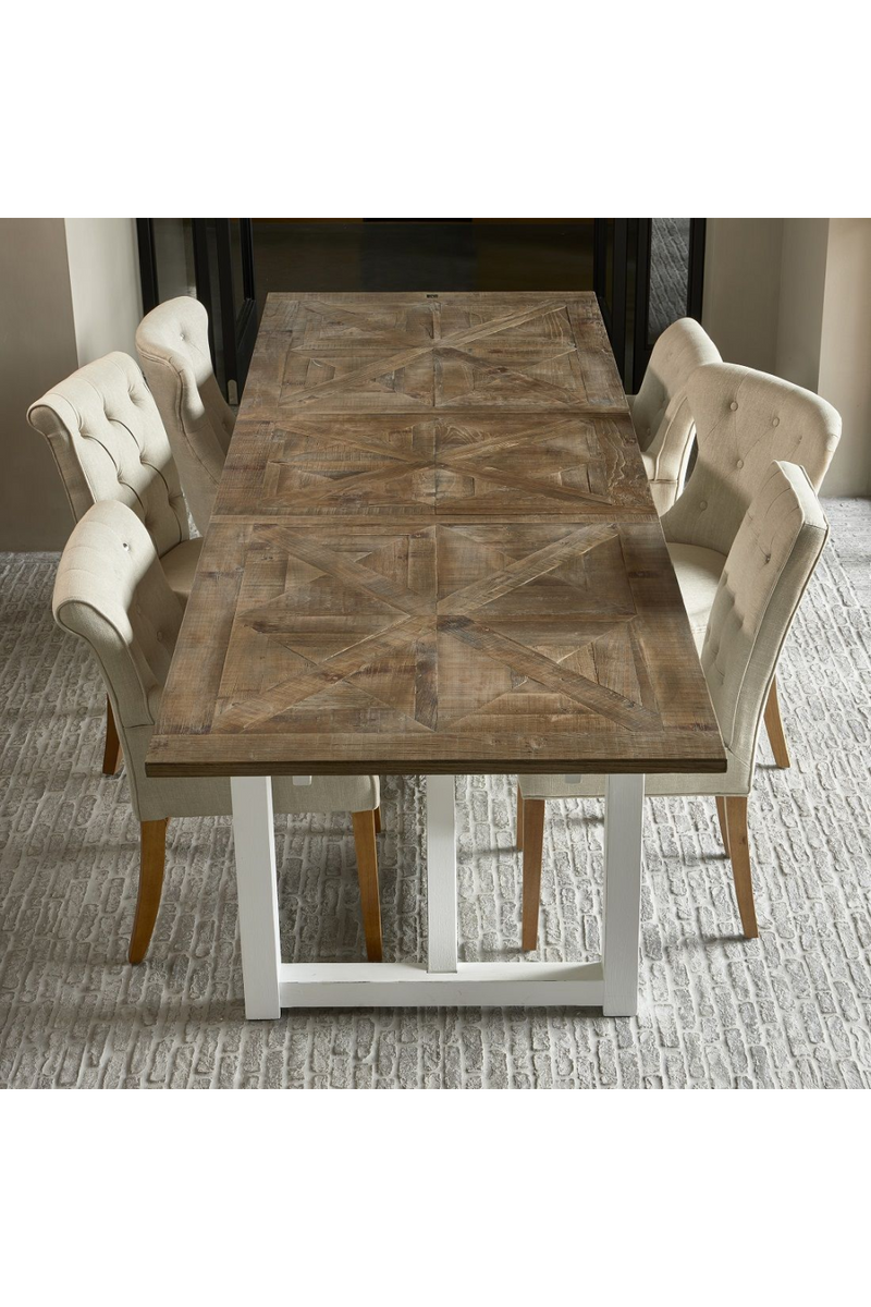 Classic Extendable Dining Table | Rivièra Maison Château Chassigny | Woodfurniture.com