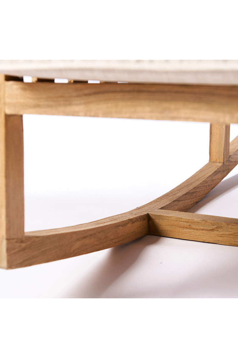 Wooden Cushioned Rocking Chair | Rivièra Maison Panama | Woodfurniture.com