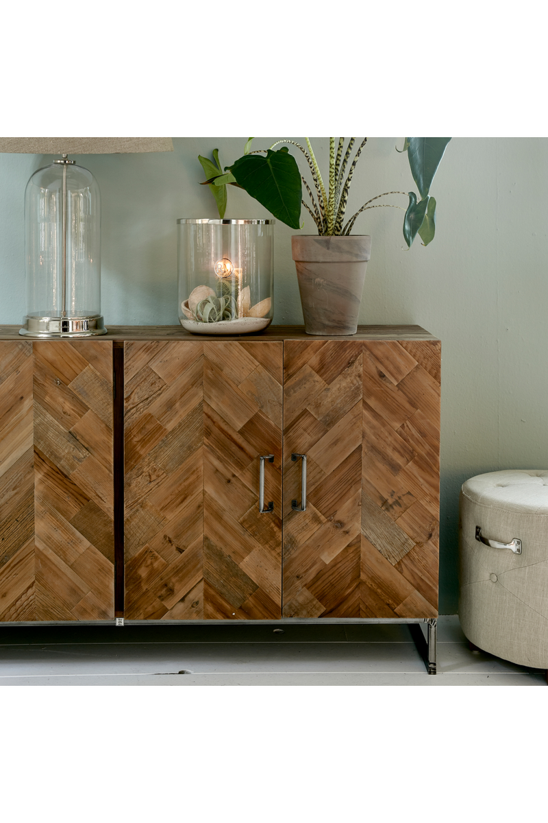 Wooden Herringbone Sideboard | Rivièra Maison Tribeca | Woodfurniture.com