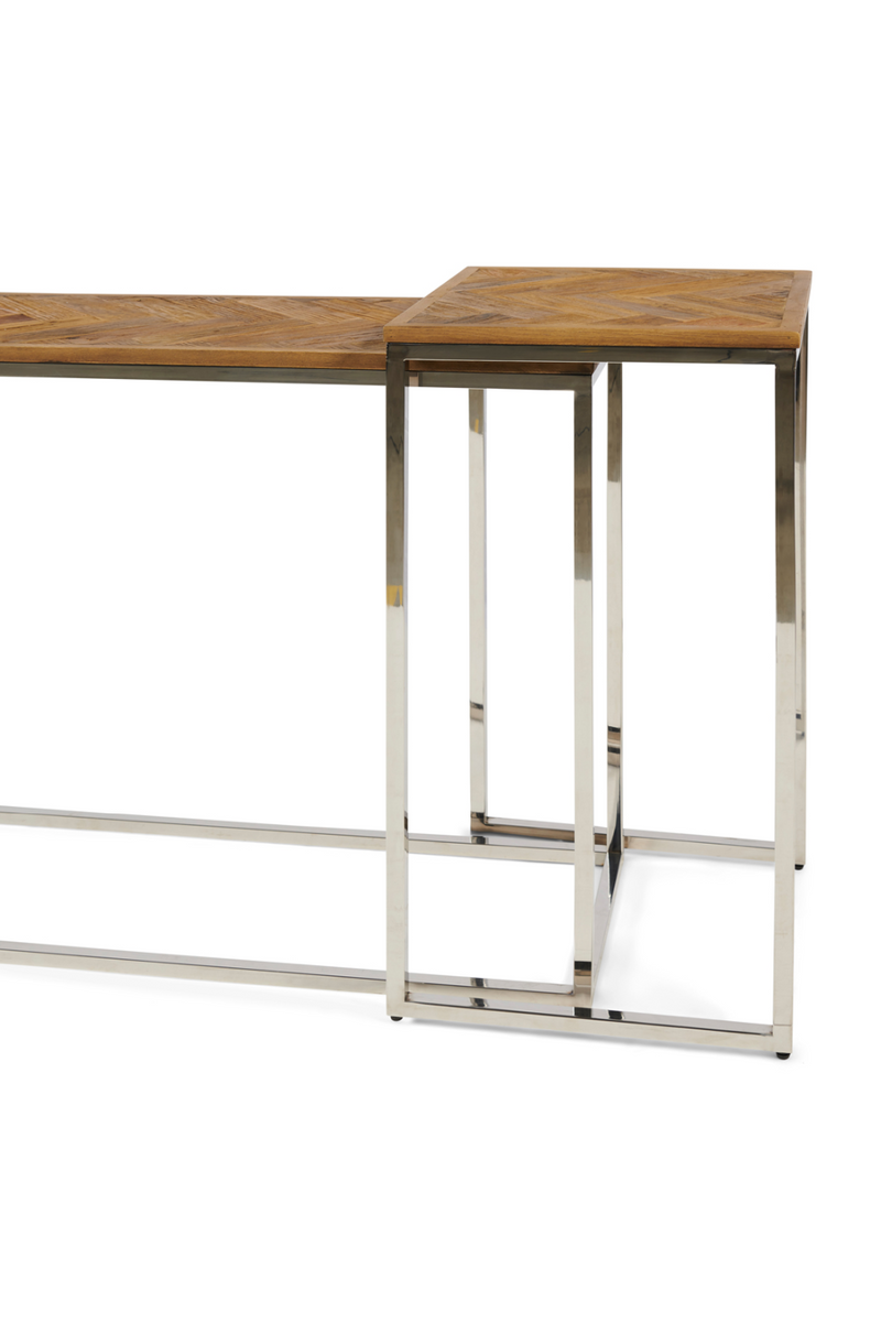 Elm Wood Side Tables (2) XL | Rivièra Maison Bushwick | Woodfurniture.com