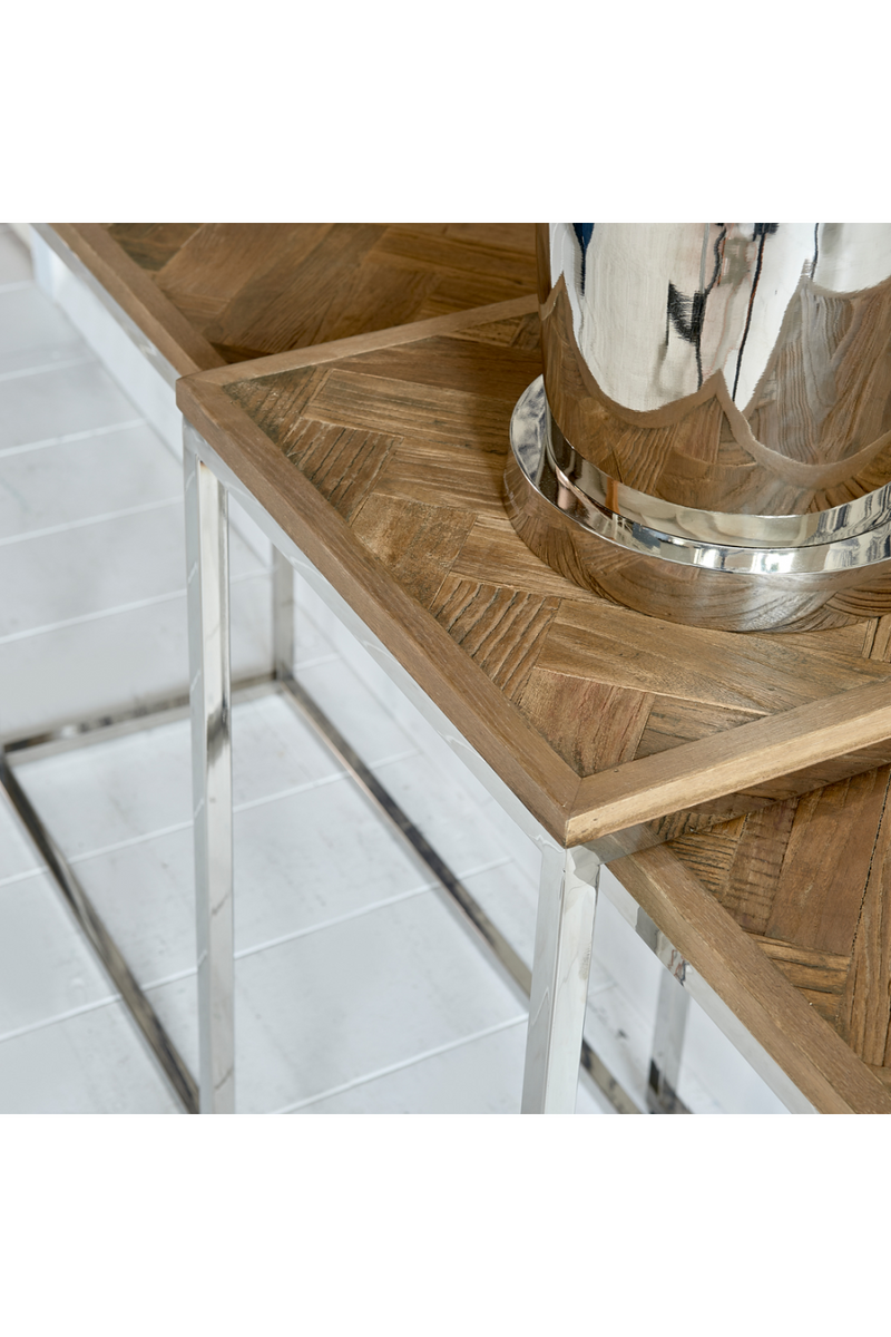 Elm Wood Side Tables (2) XL | Rivièra Maison Bushwick | Woodfurniture.com