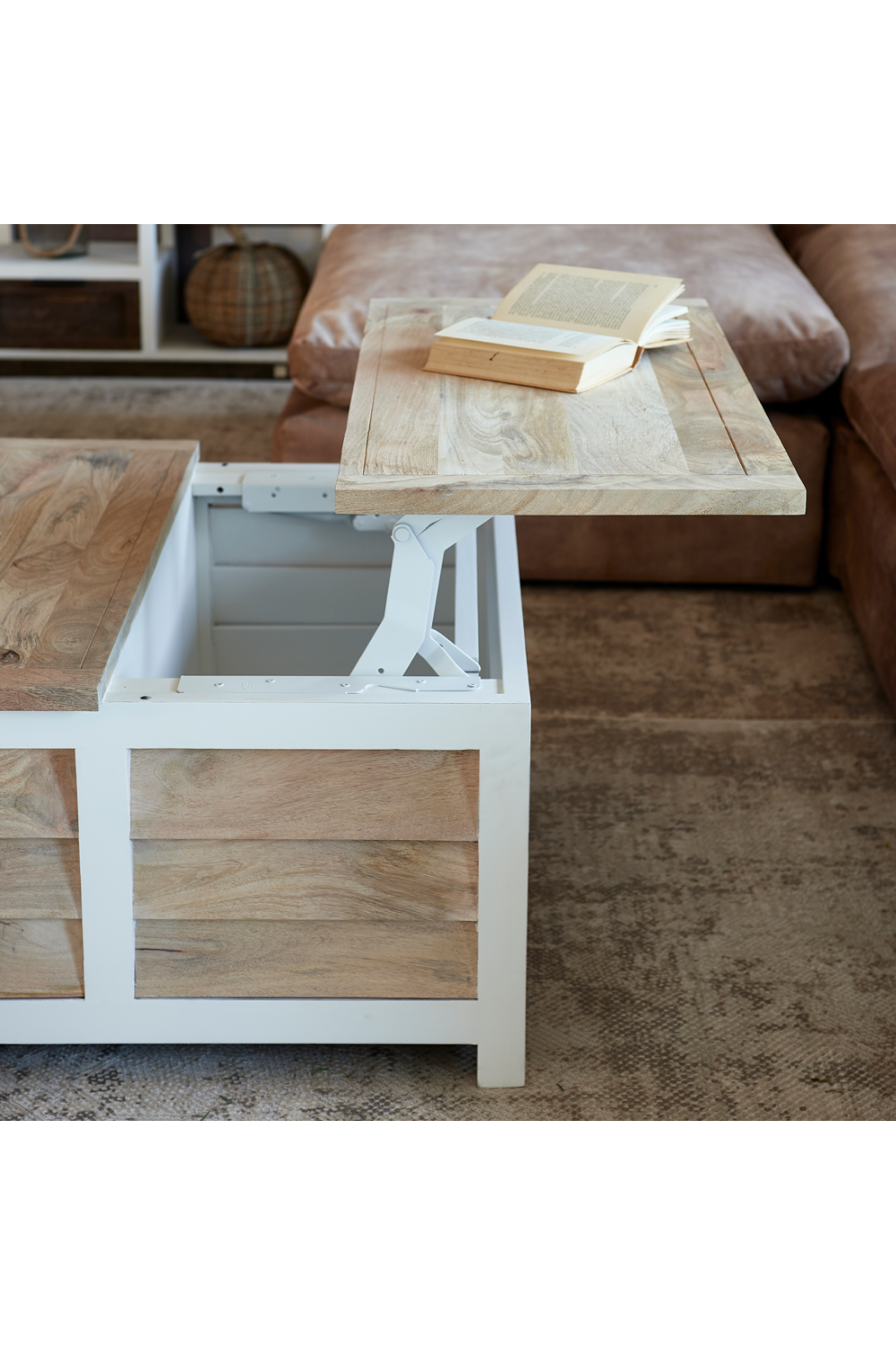 Modern Mango Wood Coffee Table | Rivièra Maison Pacifica | Woodfurniture.com