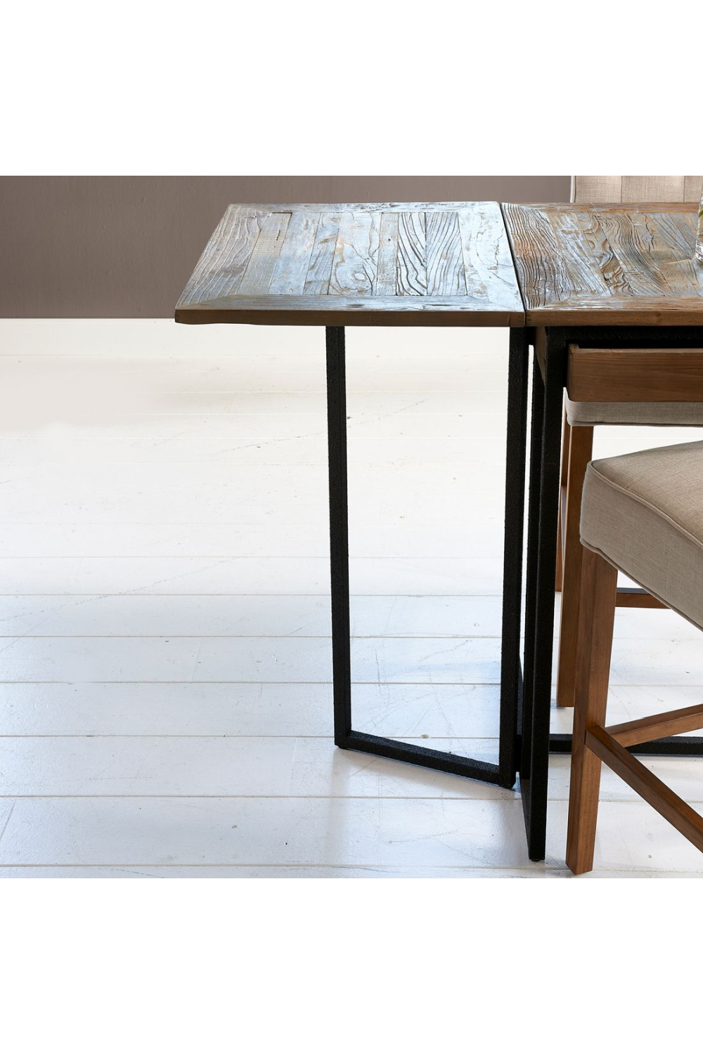 Extendable Elm Bar Table | Rivièra Maison Shelter Island | Woodfurniture.com