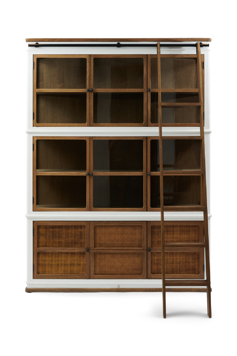 Wooden Library Cabinet XL | Rivièra Maison Oxford | Woodfurniture.com