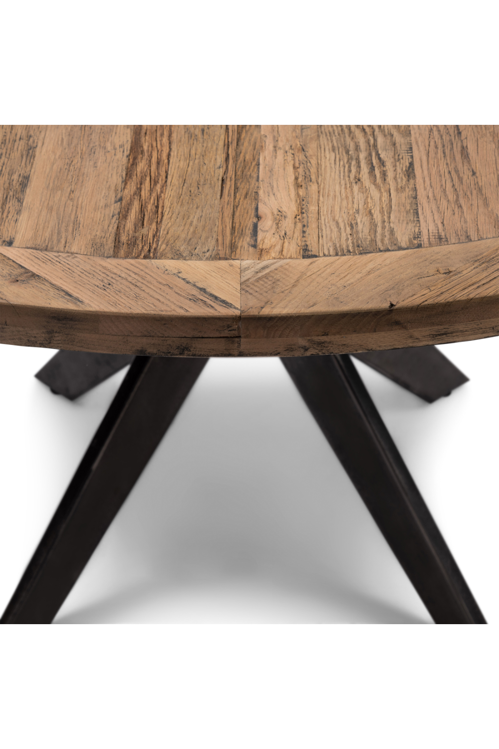 Industrial Oak Dining Table | Rivièra Maison Falcon Crest | Wood Furniture